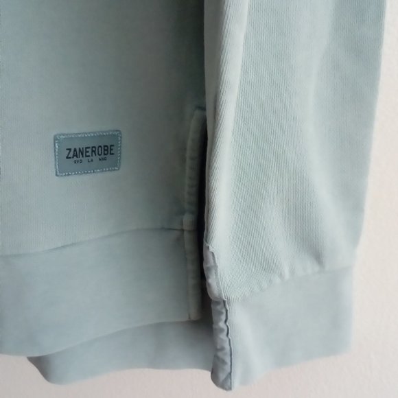 Zanerobe Flintlock Crew Sweater Turquoise M, NWOT - 07/24 - Picture 10 of 14